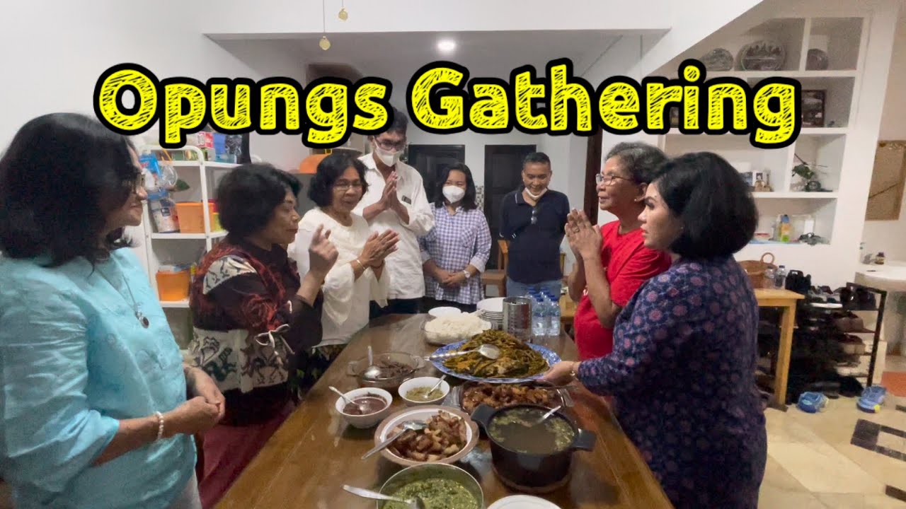 Temu Kangen Opung Anak Cucu. Puji Tuhan Mama dan Ibu Sudah Sehat