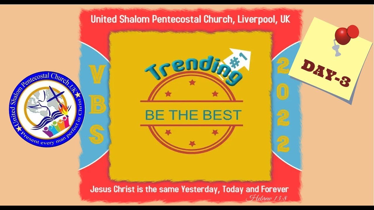 VBS 2022 - Day 3 | United Shalom Pentecostal Church Liverpool UK