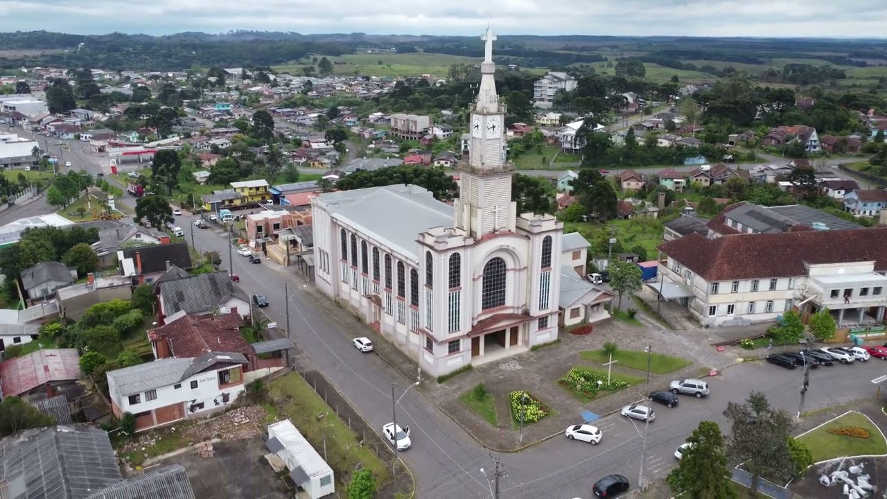 Voo de drone em São Francisco de Paula - RS