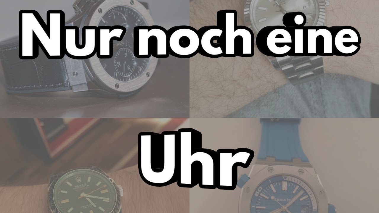 Nur eine Uhr bleibt...wie entscheiden wir uns!? feat. Federhaus, Mister B, Uhrenratgeber