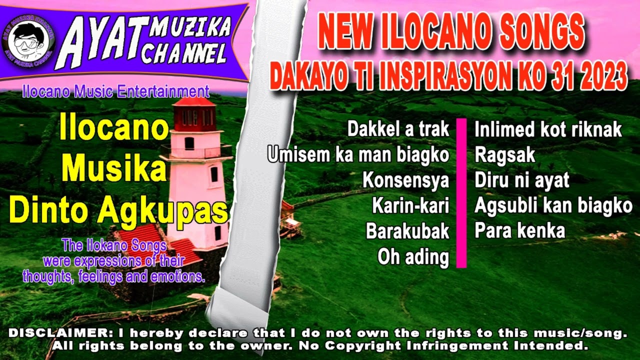 NEW ILOCANO SONGS DAKAYO TI INSPIRASYON KO 31 2023💛💖💛💖FT. DAKKEL A TRACK, UMISEM KA MAN BIAGKO.