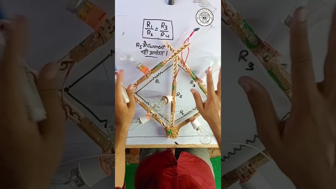 How to work wheatstone bridge? #physics #scienceexperiment #class12