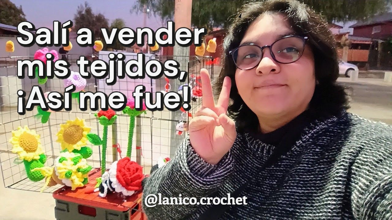 Mi carrito en acción: vendiendo tejidos a crochet por primera vez