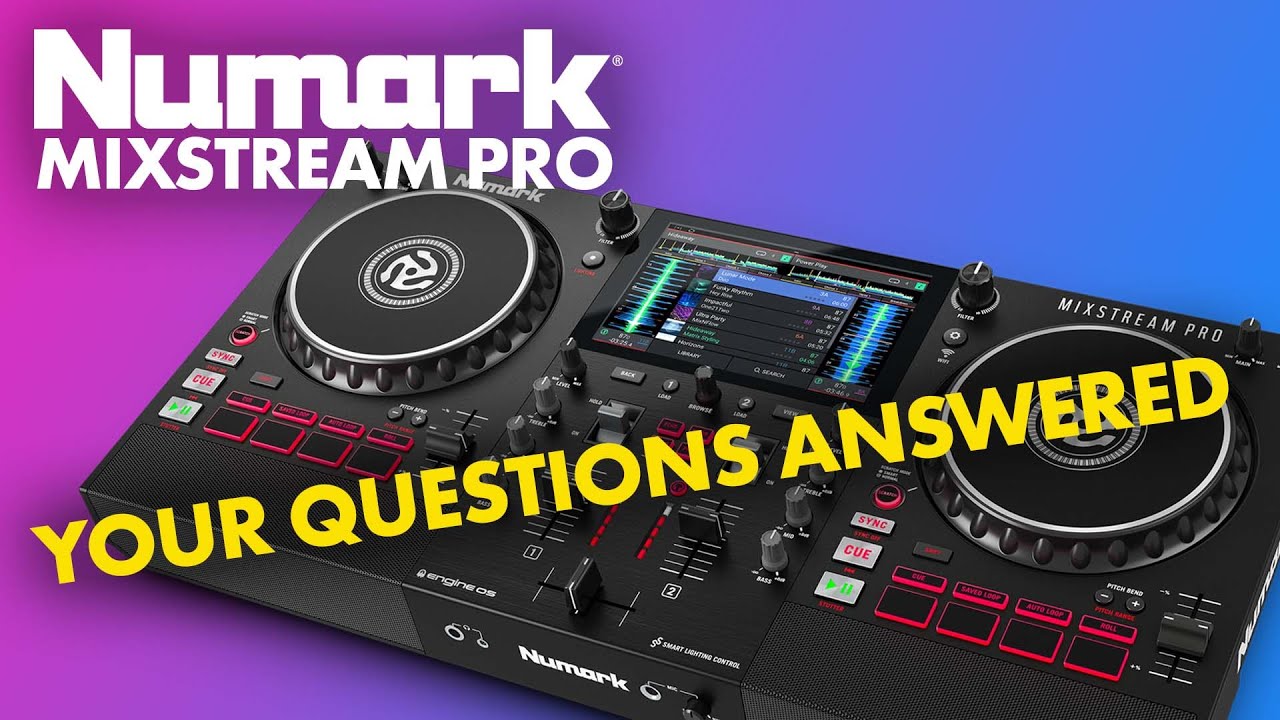 Numark Mixstream Pro - All Your Questions Answered!
