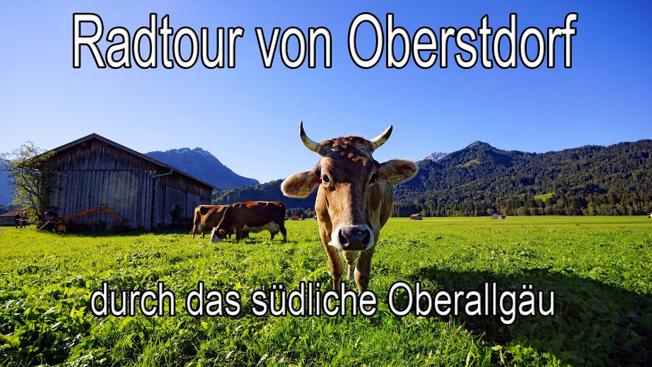 Radtour von Oberstdorf durch das Oberallgäu, mit dabei war meine alte Sony Alpha 77 Kamera