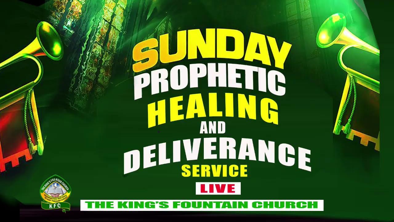 SUNDAY PROPHETIC HEALING AND DELIVERANCE SERVICE  18/01/2026.