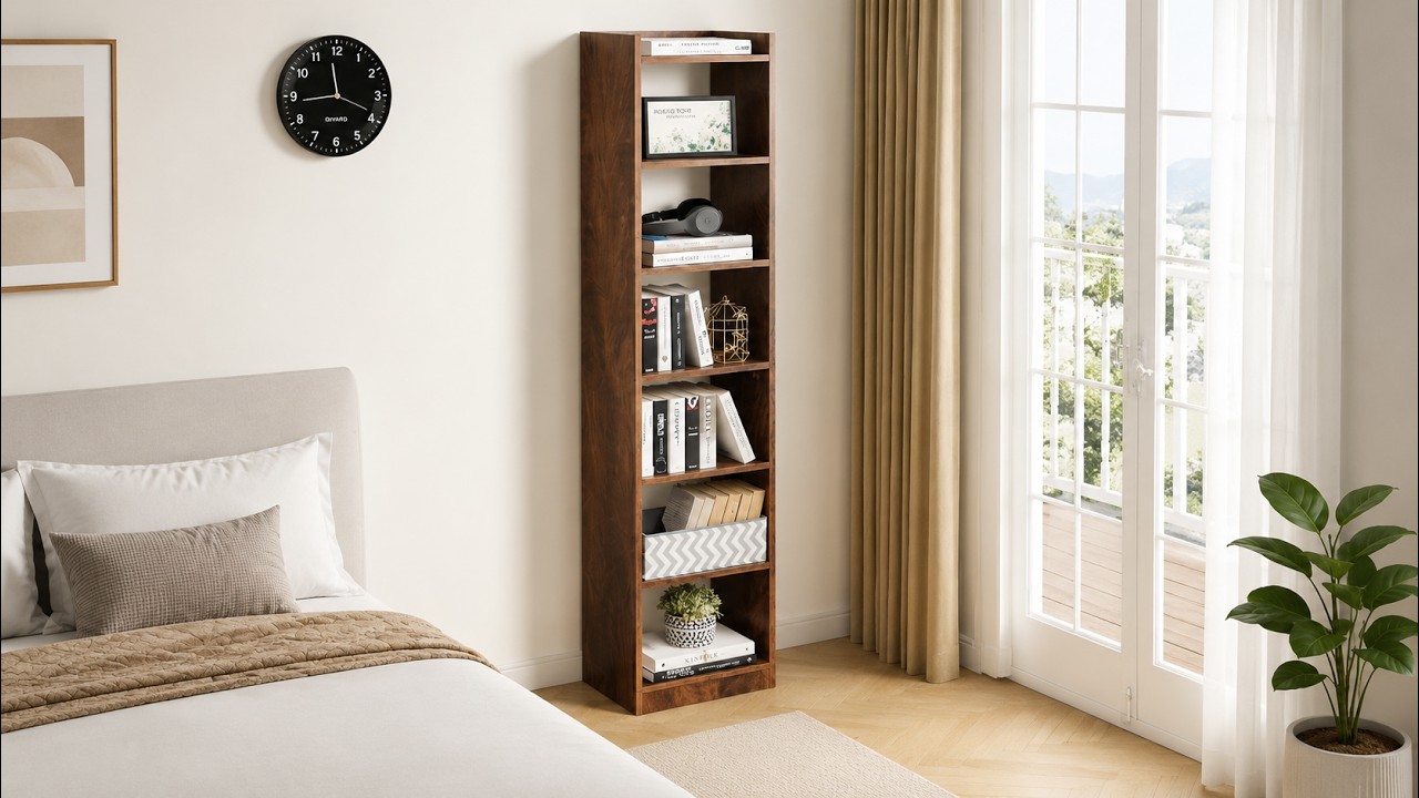 6 Tier Cube Book Shelf