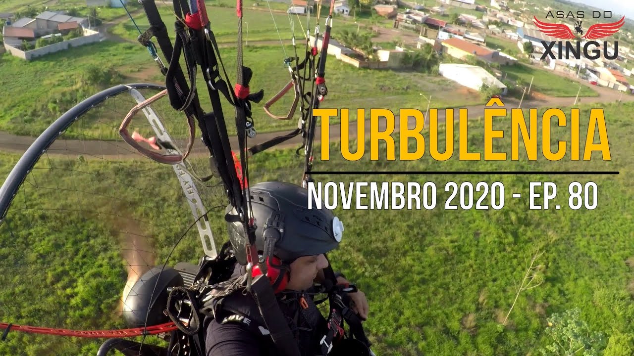 TURBUL&Ecirc;NCIA EM VOO DE PARAMOTOR - EP 80