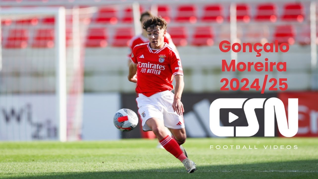 Gonçalo Moreira (SL Benfica) - Goals, Skills & Assists 2024/25 | HD