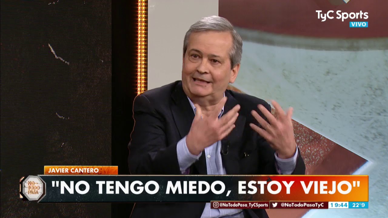 La entrevista completa a Javier Cantero en No todo pasa