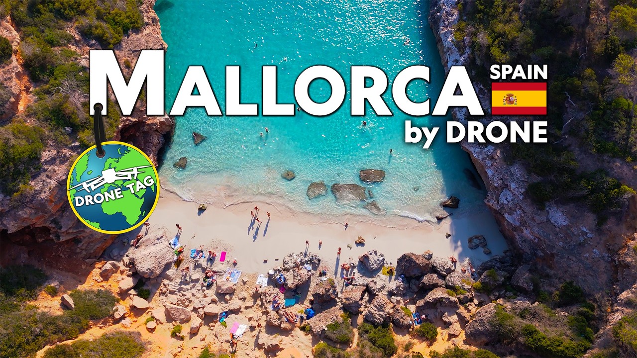 Mallorca by Drone | 4K | Calo des Moro, Cala Llombards, Santanyi & Epic Aerial Views