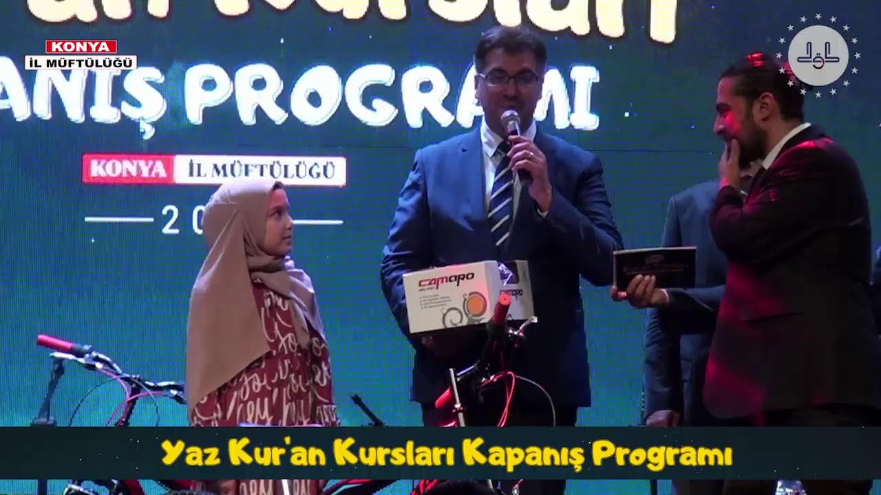 YAZ KUR'AN KURSLARI KAPANIŞ PROGRAMI