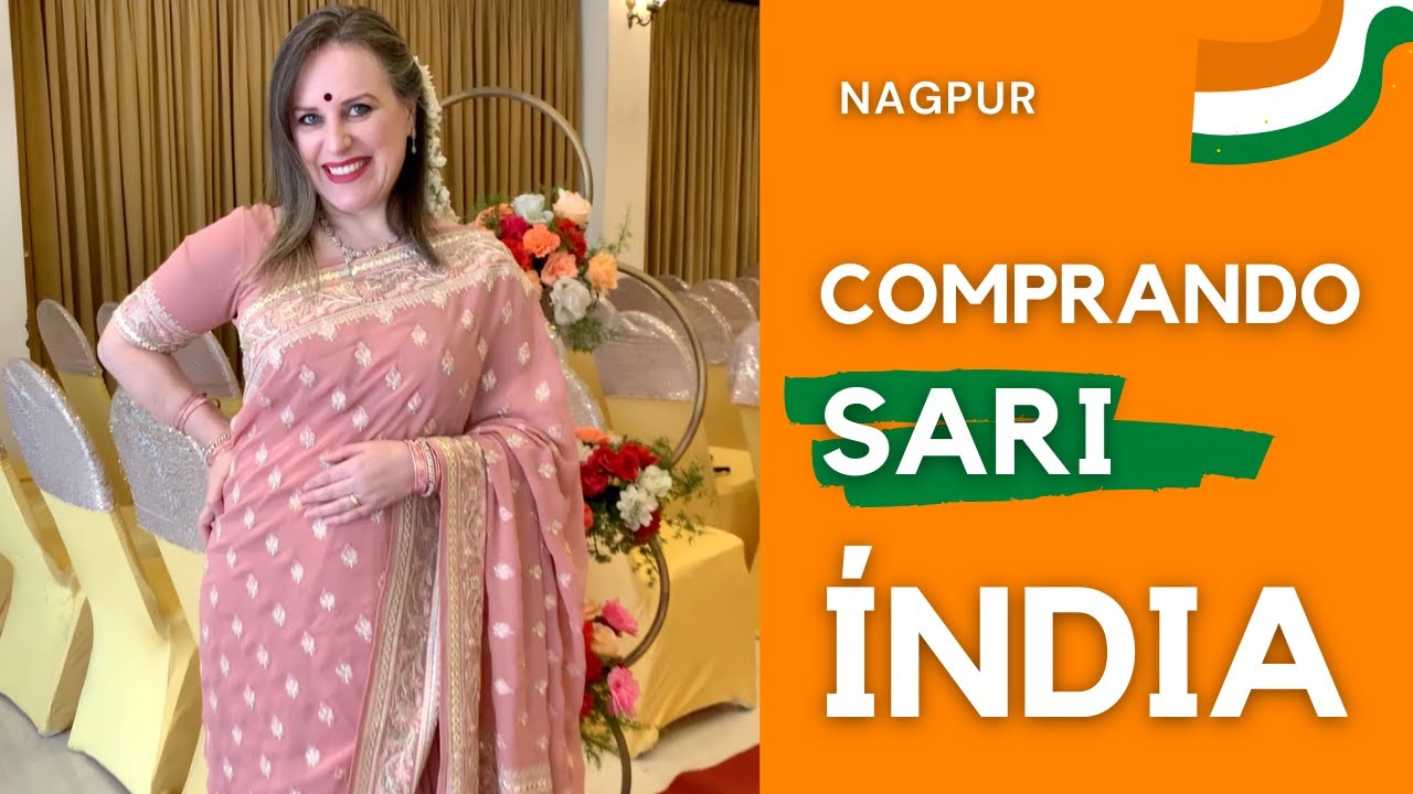 COMPRANDO SARI NA ÍNDIA | NAGPUR | WADA | English Subtitles