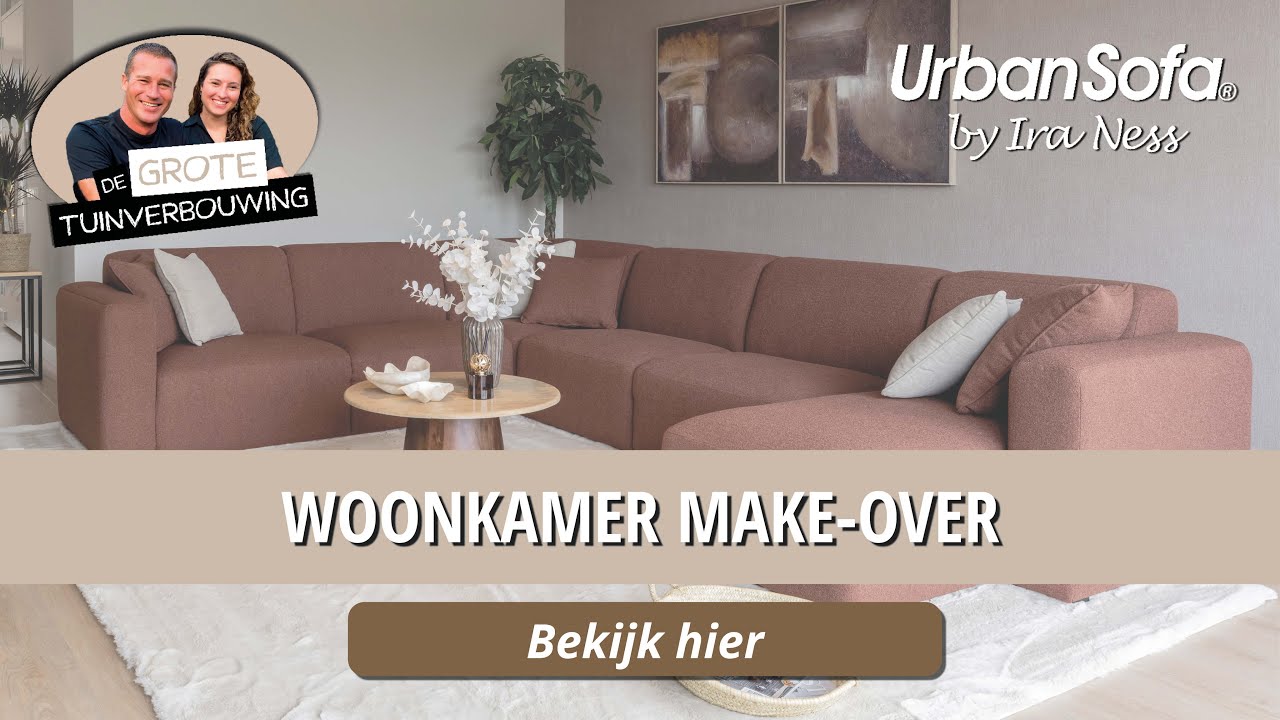 UrbanSofa | Creëer een statement interieur met de Pebble Hoebank en Luzia fauteuil | S9E15