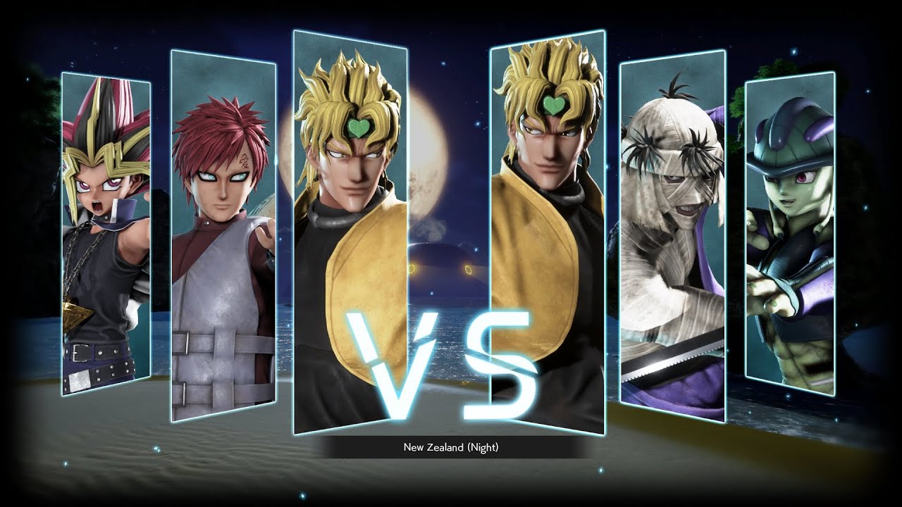 Jump Force's Fight 29 (Dio, Gaara & Yugi vs Dio, Shishio & Meruem)