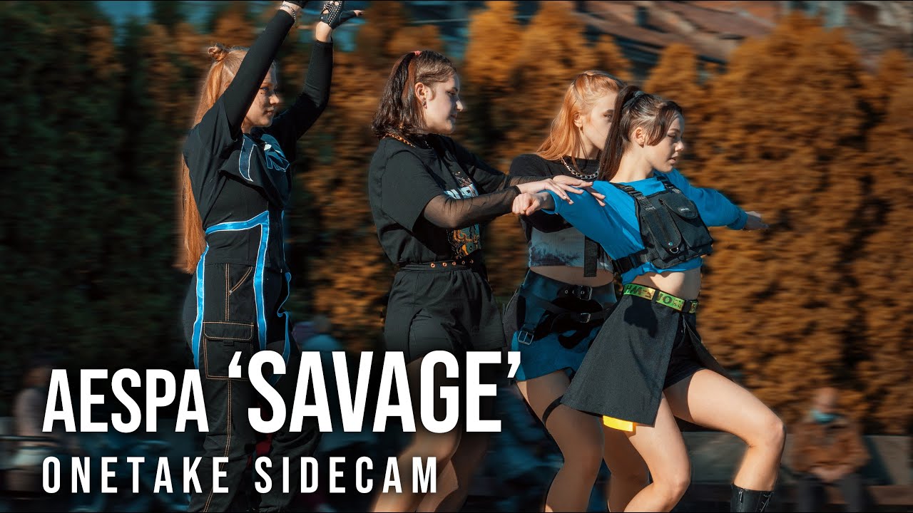 [K-POP IN PUBLIC UKRAINE | SIDE CAM] aespa 에스파 'Savage' | Dance cover by Ukon