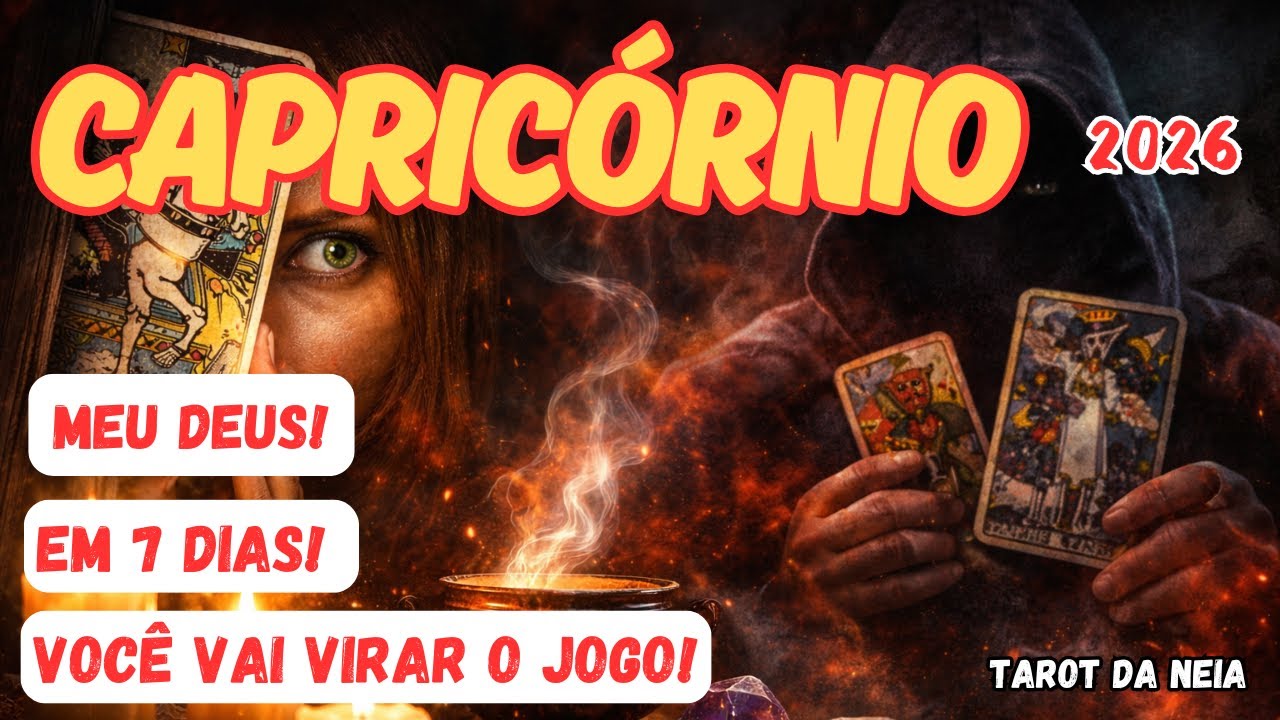 ♑CAPRICÓRNIO — MEU DEUS! EM 7 DIAS O JOGO VIRA — E VOCÊ VAI TESTEMUNHAR ISSO ACONTECER!