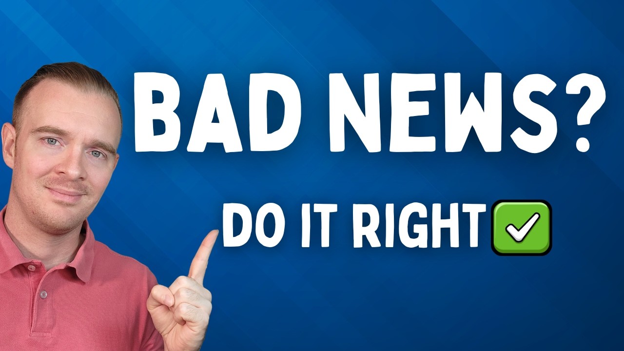 How to Give and Receive Good News & Bad News in English