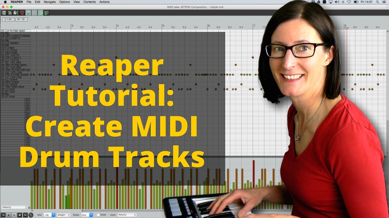 Reaper Tutorial: Create MIDI Drum Tracks With FREE MT Power Drum Kit VSTi