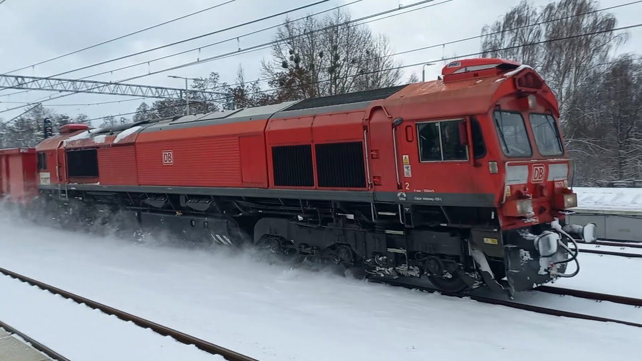 Pociąg towarowy | 66178 DB Cargo Polska