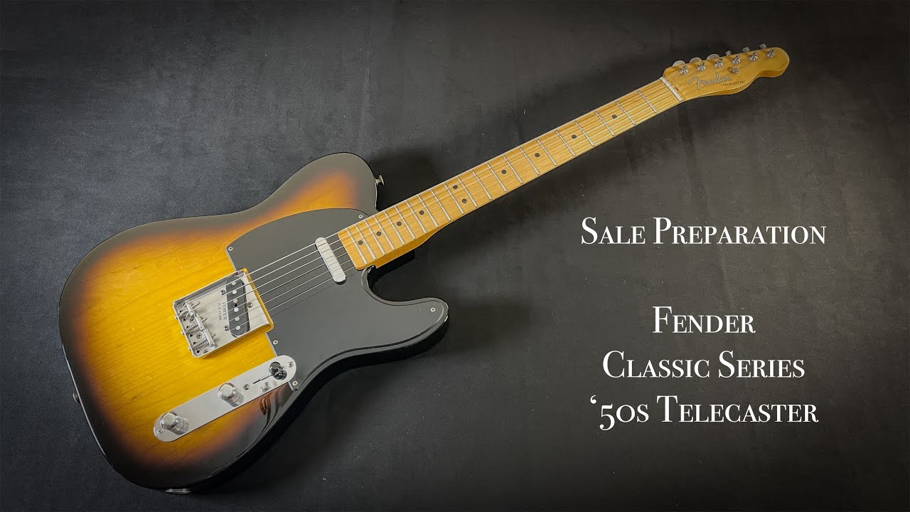 On the Bench: Fender Classic Series ‘50s Telecaster - pre-sale preparation