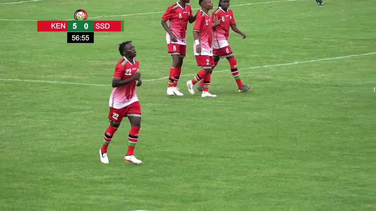 Harambee Starlets vs Bright Starlets 8 - 0 AWCON qualifier first leg Match highlights.