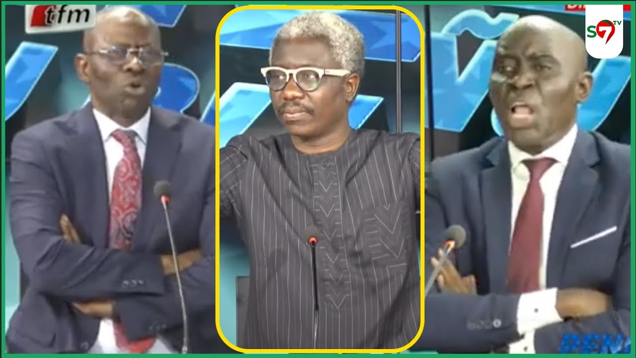 Débat très houleux: ça ch@uffe entre Boubacar Camara et Tafsir Thioye 