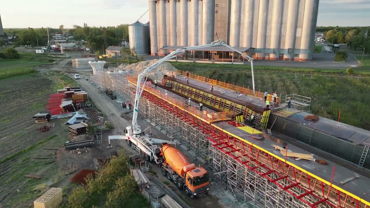 Brza pruga, Beograd - Budimpešta, Vijadukt Vrbas 13.08.2023