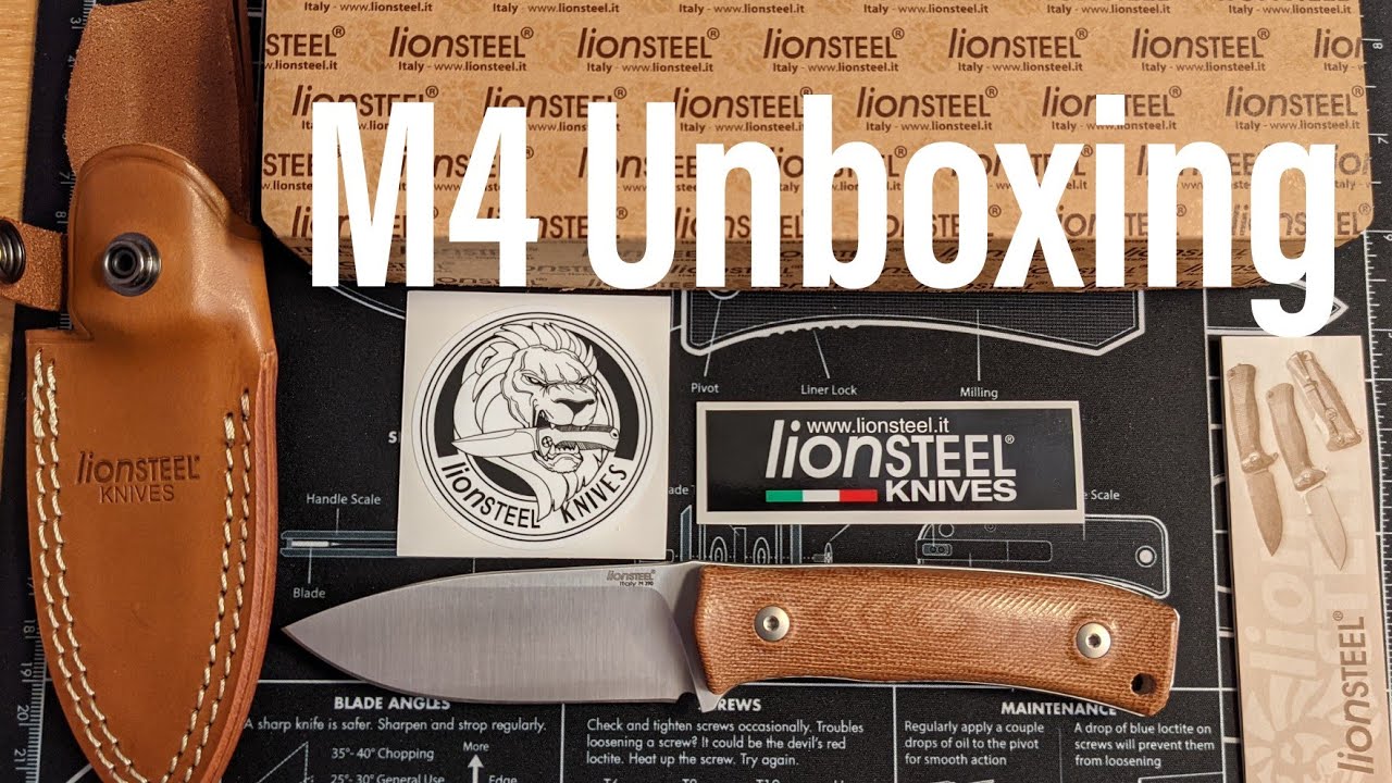 Lionsteel M4: Unboxing. Great First Impression