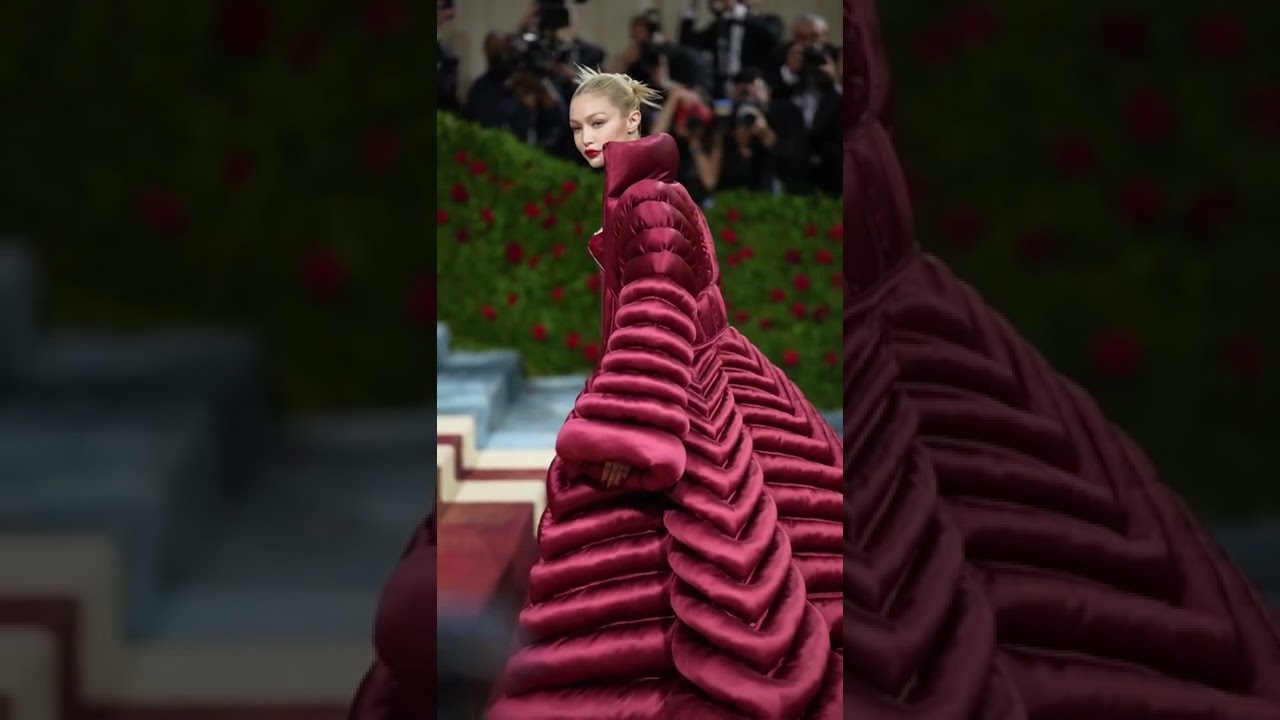 When Gigi Show Off Her Look At Gala - The Celebrity Files