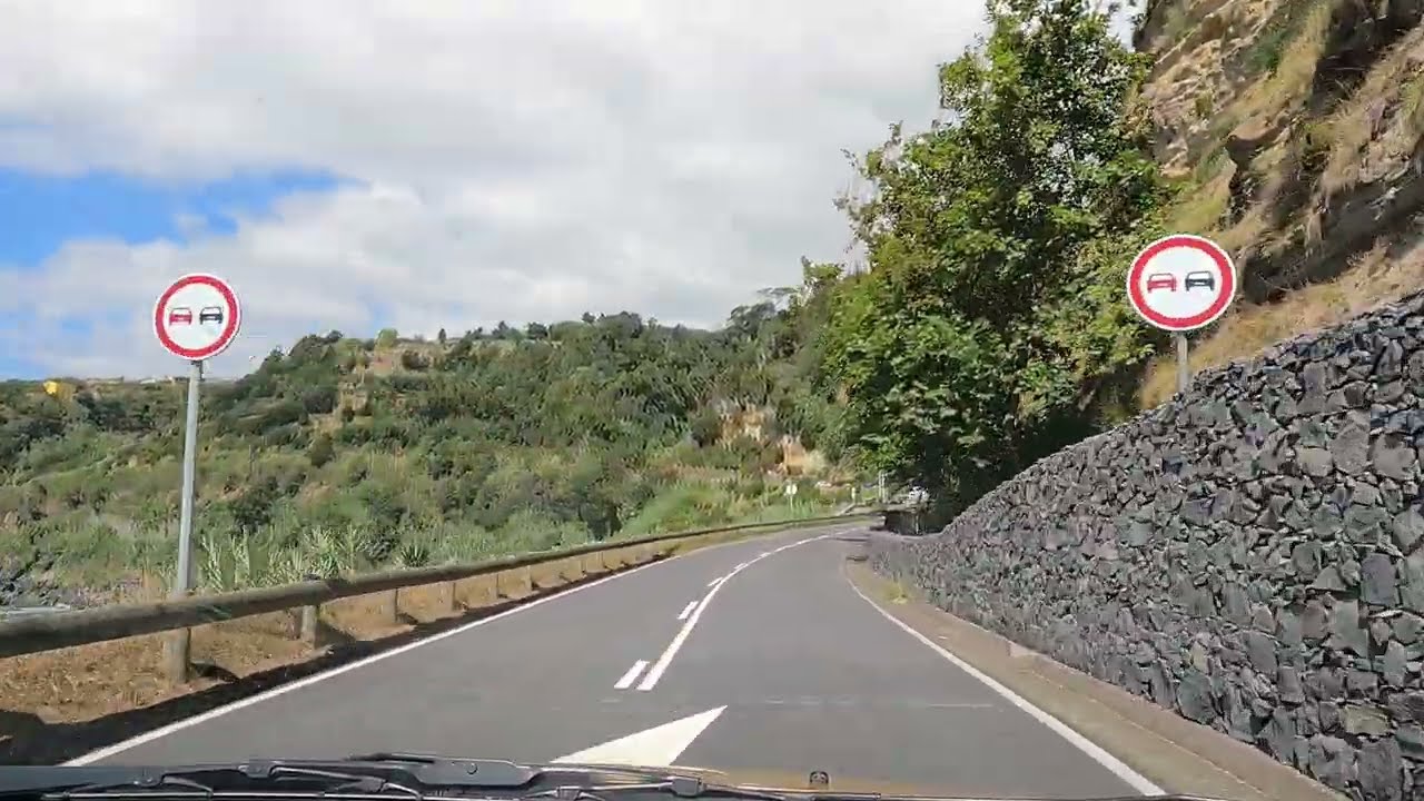 Driving from Agua de Alto, Portugal to Ponta Delgada Airport (PDL) on São Miguel Island