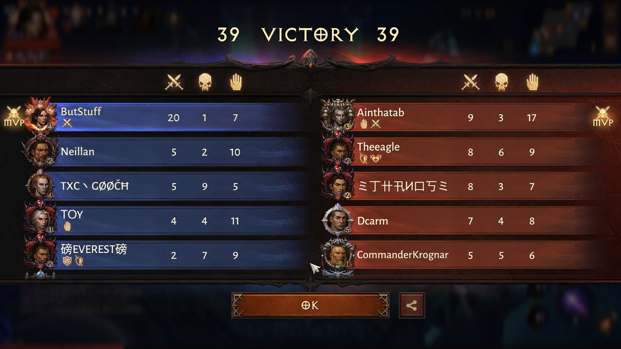Diablo Immortal ButStuff - DI BG 2/28/2026 Highlight Match 3