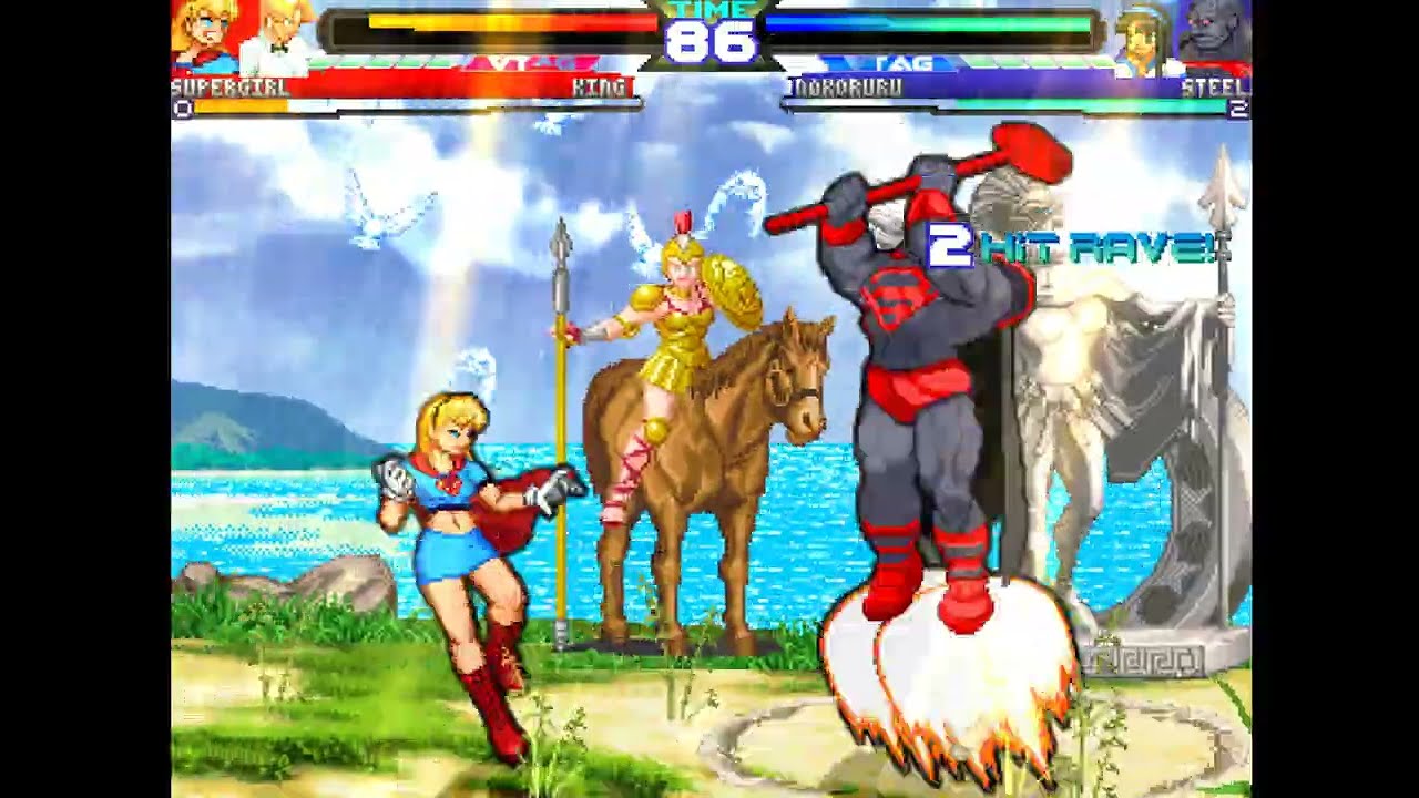 Dc vs Snk  : Supergirl / King Team