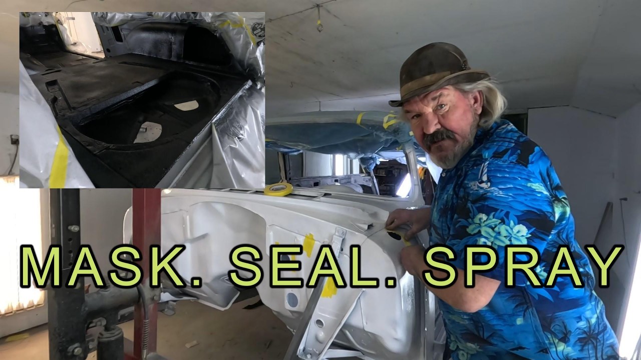 No Overspray Allowed! Nomad Floor Gets Sealed & Sprayed with Box Liner