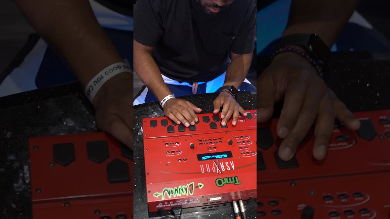 Playing With The ASR- X 