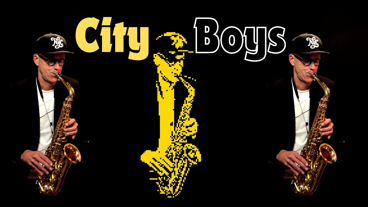 City Boys | Burna Boy | Brendan Ross Saxophone version