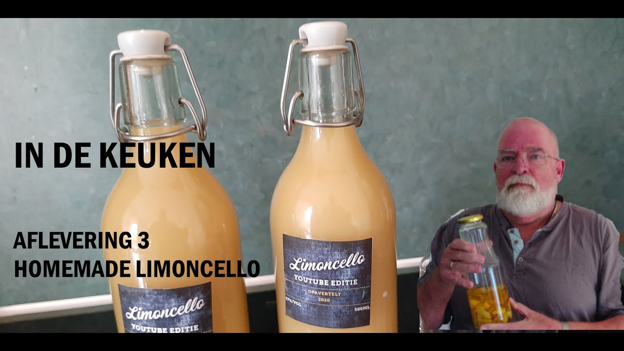 In de keuken - aflevering 3 - Homemade Limoncello