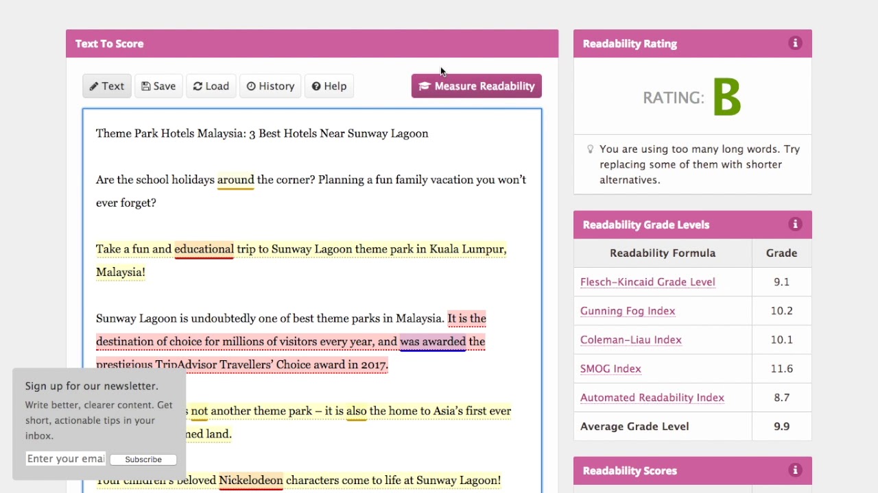 How to Increase Readability Score (From 