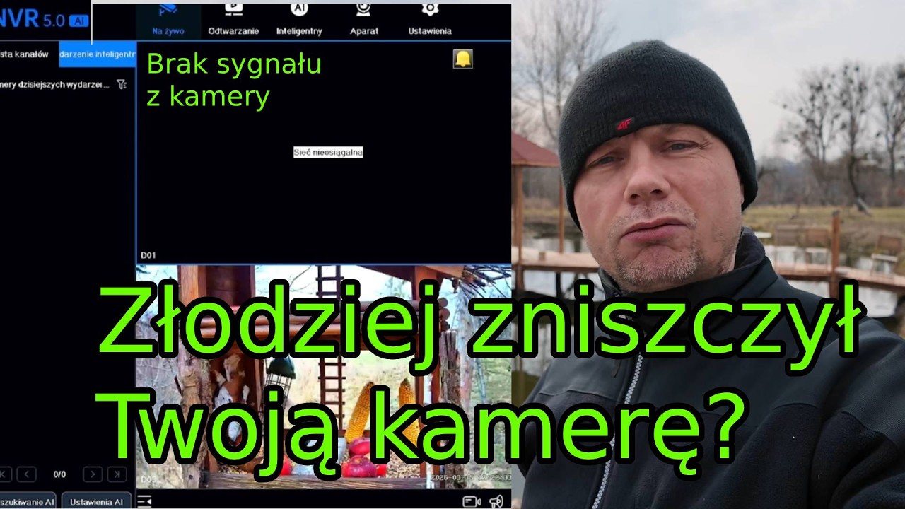 Złodziej zniszczył Twoją kamerę? Ten jeden trik go ZASKOCZY! 🛡️