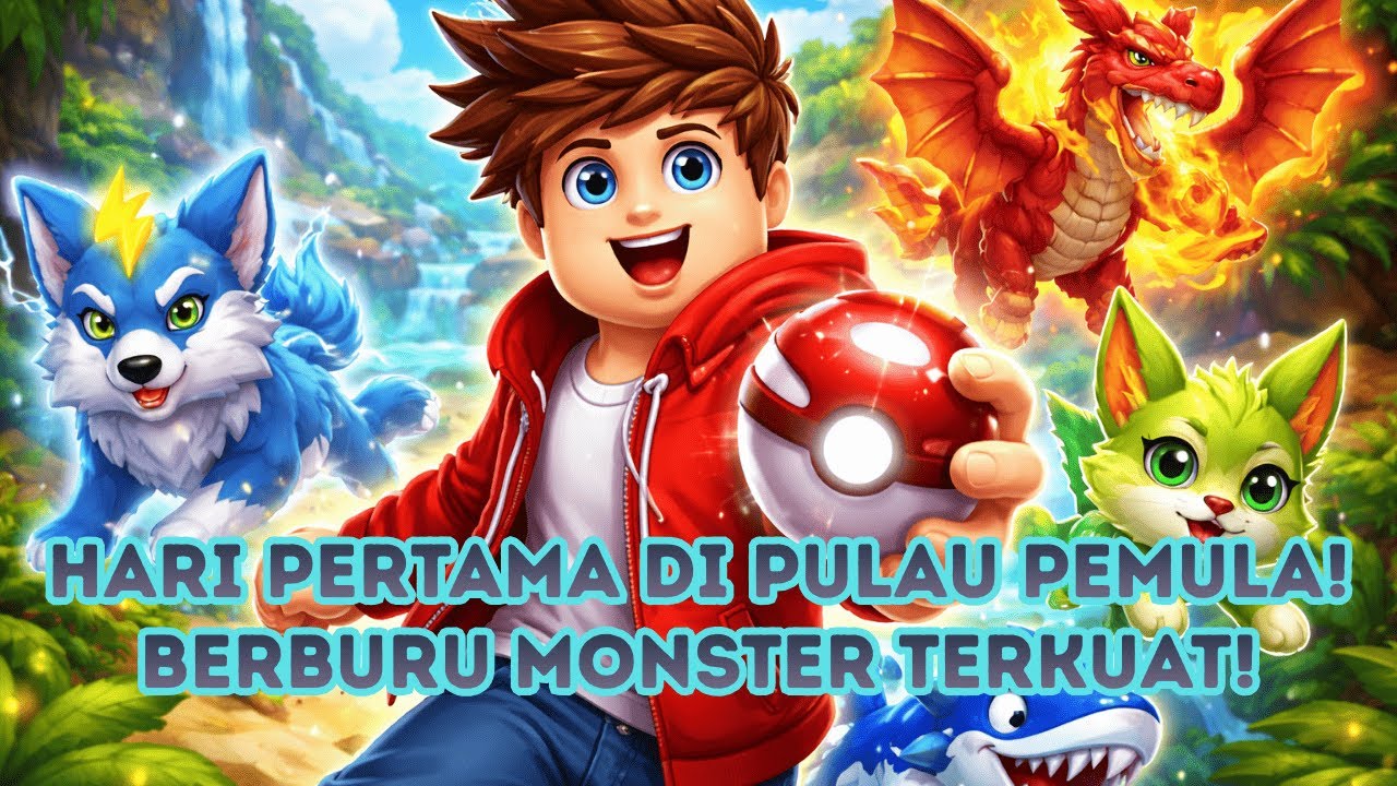 HARI PERTAMA DI PULAU PEMULA! LANGSUNG DAPAT MONSTER KUAT