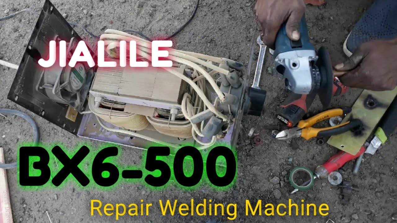 How To Repair welding machine   JIALILE BX6- 500 |