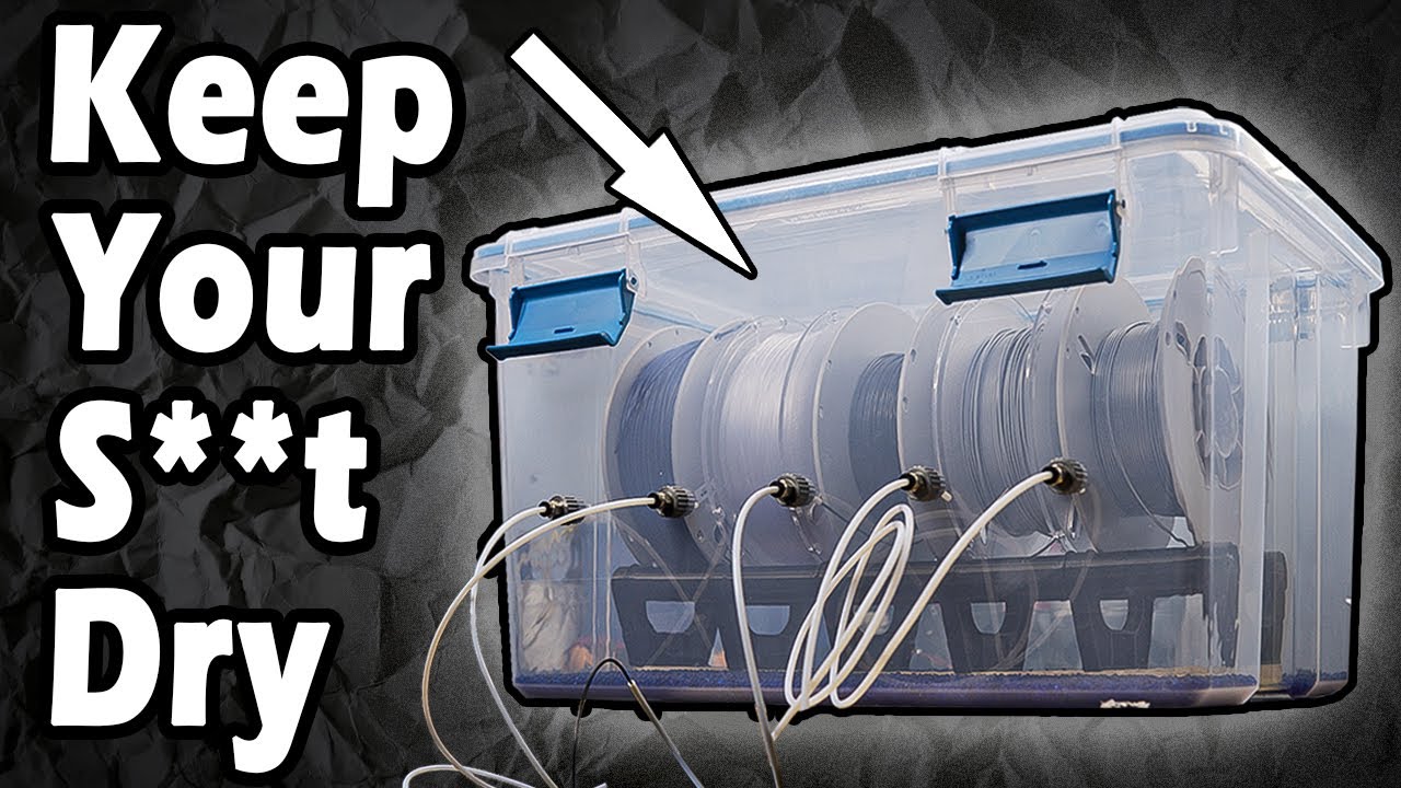 I built a dry box for my 3D printer... Here's how I did it.