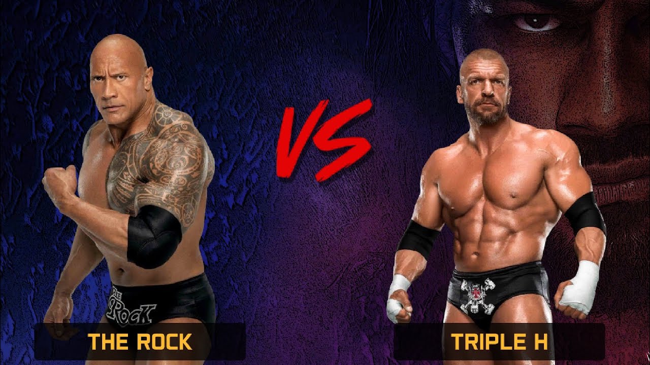 The Rock vs Triple H: The Ultimate Showdown