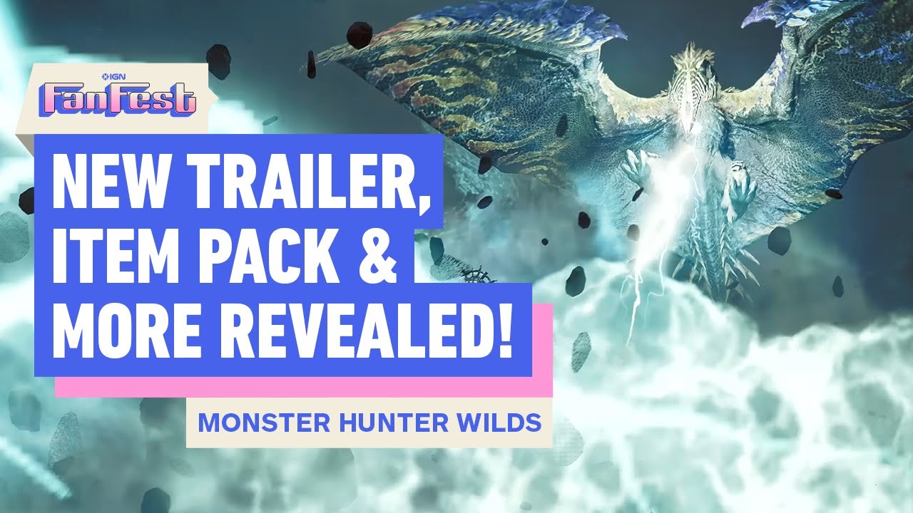 Monster Hunter Wilds: New Features, Trailer, and Item Pack Revealed - IGN FanFest 2025