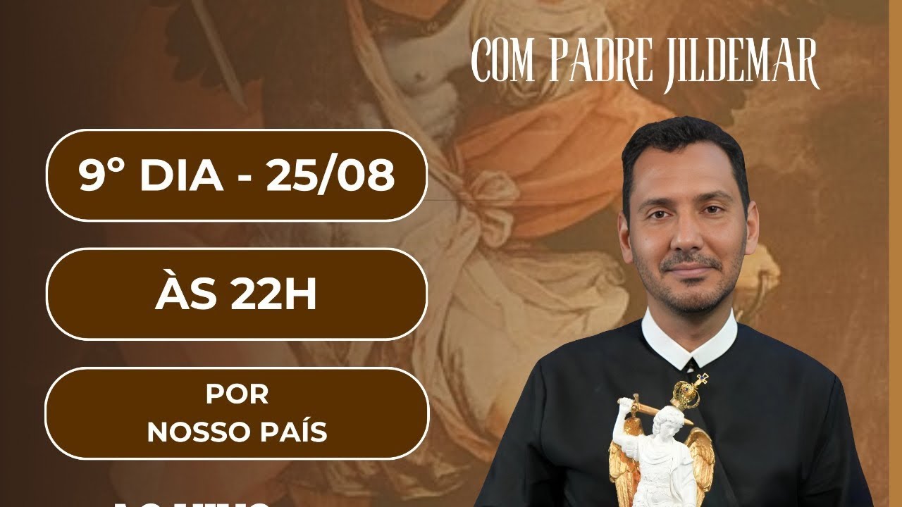 Padre Jildemar Mission&aacute;rio  est&aacute; ao vivo!