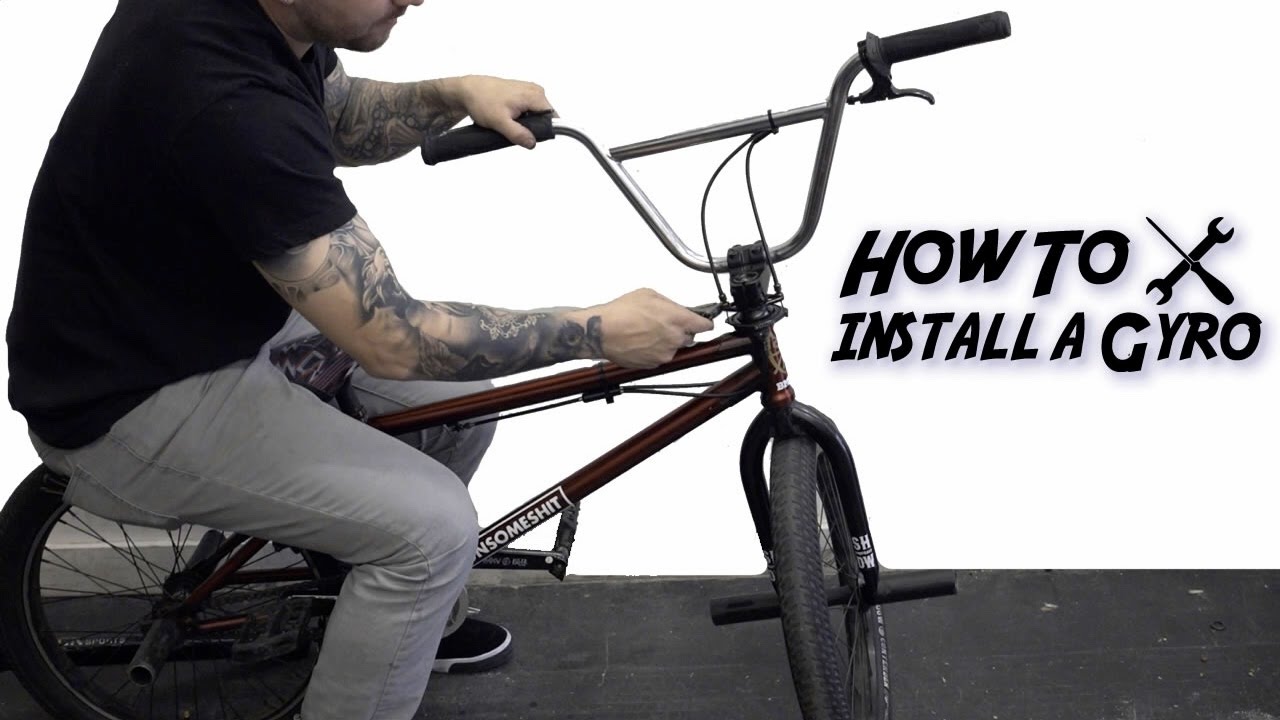 КАК УСТАНОВИТЬ ГИРОСКОПНУЮ ТОРМОЗНУЮ СИСТЕМУ BMX