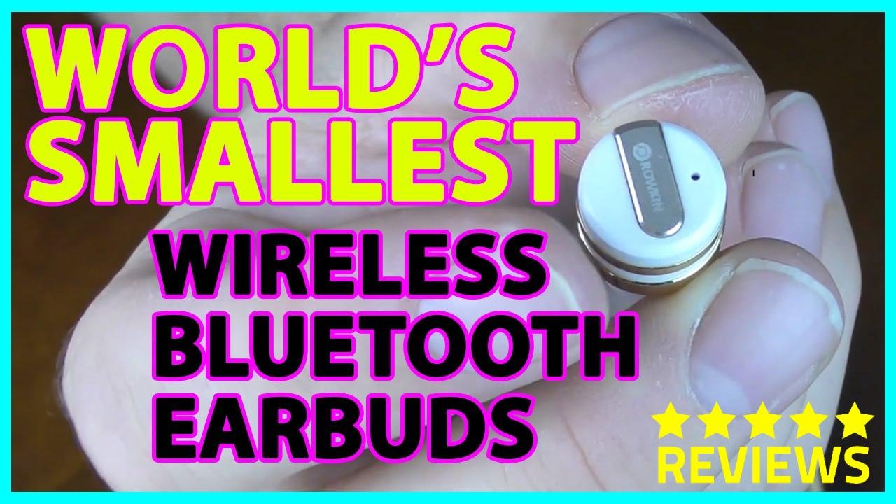 World's Smallest Wireless Bluetooth Earbud Headphones | ROWKIN&trade; Mini