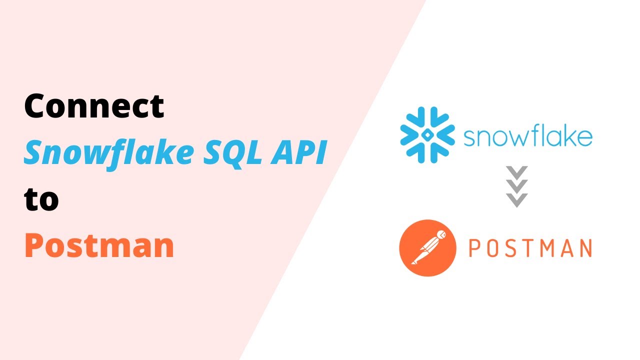 How to Connect Snowflake SQL API to Postman? | Easy Tutorial | Snowflake ❄️ SQL API with OAuth 2.0