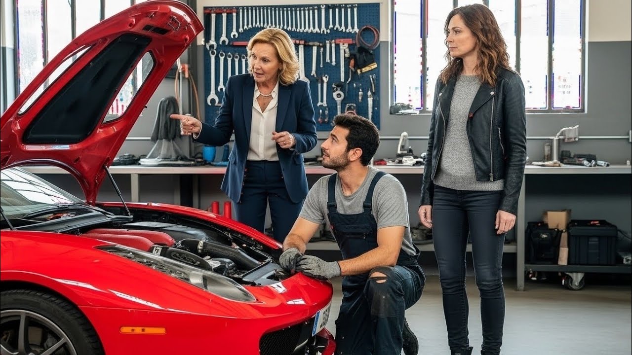 Marry My Daughter If You Fix This Ferrari” — The Heiress Never Expected His Answer