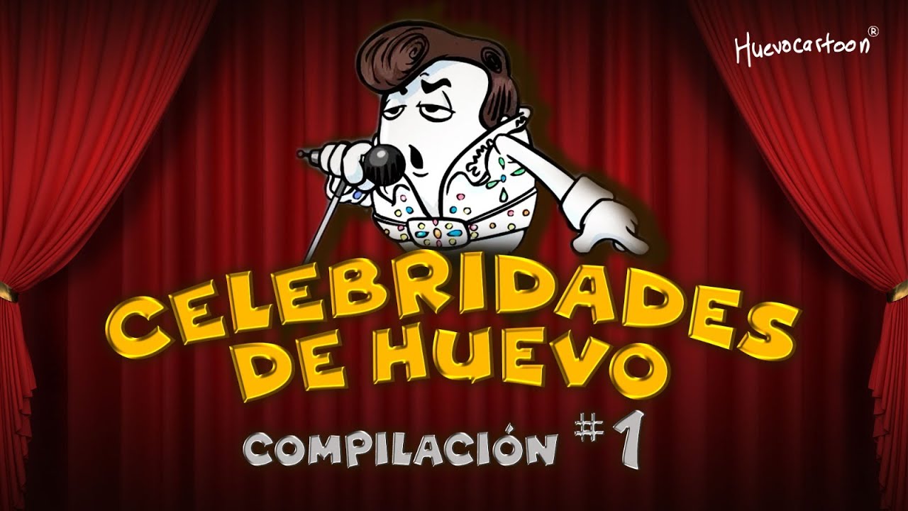 Celebridades de HUEVOS Compilación #1 🥚 😎 | Huevocartoon